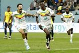 Ismaila Sarr adelantó a Senegal frente a Ecuador.
