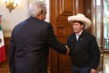 Los presidentes de México y Perú, Andrés Manuel López Obrador y Pedro Castillo.