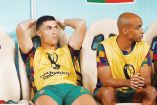 Cristiano, descontento, fue relegado a la banca de Portugal. Foto: Reuters
