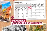 Las efemérides del 7 de diciembre 