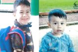 Rafael y Santiago Valdez Silva de 4 y 3 años de edad
