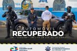 Camioneta Honda robada en Cuautitlán Izcalli