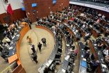 El Senado guardó un minuto de silencio | Foto: Elizabeth Velázquez