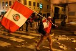 Las protestas en Perú se mantienen desde hace una semana. (Reuters)