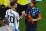 Messi y Modric se mostraron respeto.