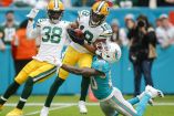 Green Bay remontó para imponerse sobre Miami.