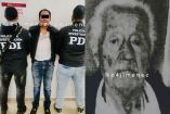 Detenido con los ojos cubiertos