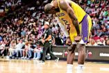 LeBron James, larga temporada con los Lakers.Fotos: AFP.
