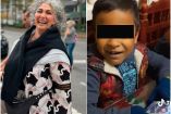 Collage de Amanda Miguel y Chucho, niño viral por cantar Castillos