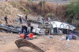 ¡Tragedia en carretera! Vuelca autobús y mueren 14 turistas; regresaban de sus vacaciones