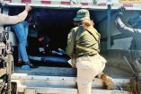 Los migrantes asegurados fueron encontrados en varios puntos del país hasta en tráileres; en casi todas las ocasiones, los extranjeros viajaban hacinados. Foto: Especial.