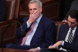 Kevin McCarthy, líder de los republicanos en la Cámara de Representantes. (AFP)
