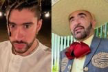 Foto de bad bunny y vicente fernández