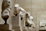 Piezas del Partenón de Grecia en el Museo Británico. (Reuters)