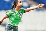 La árbitro central mexicana Karen García ha logrado pitar en la liga de ascenso varonil. Foto: Mexsport.