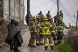 Bomberos de Tijuana atienden derrumbes