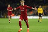 Harvey Elliott anotó el gol del Liverpool.