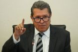 Ricardo Monreal, coordinador del Grupo Parlamentario de Morena en el Senado.