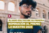 Álvaro Díaz nominado al Premio Lo Nuestro 2023