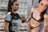 Valeria Andrade la árbitra guapa.