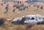 Helicóptero accidentado
