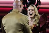 Adele conoció a Dwayne Johnson, La Roca 