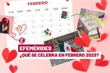 Las efemérides de febrero 2023 