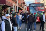 Mujer atropellada por Metrobús en Centro Histórico 