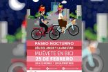 Paseo Nocturno para festejar día del amor y la amistad