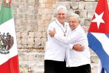 Miguel Díaz-Canel y Andrés Manuel López Obrador