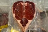 El Rib eye en forma de corazón 
