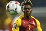 Christian Atsu con la selección de Ghana.