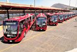 Ayer presentaron los 60 nuevos autobuses articulados de la marca Yutong, para lo cual fue necesaria una inversión de 900 millones de pesos, de acuerdo con directivos de ADO. Fotos: Especial