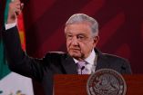 Andrés Manuel López Obrador en Palacio Nacional