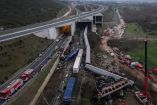 Choque de trenes en Grecia