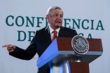López Obrador en conferencia de prensa