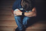 Hombre deprimido