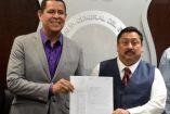 Firma de convenio en Morelos