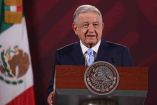 El presidente Andrés Manuel López Obrador desde Palacio Nacional