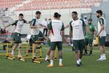 Selección Mexicana entrenando.