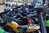 Remiten a cientos de motos al corralón.