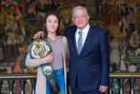 Alexa Grasso en Palacio Nacional 