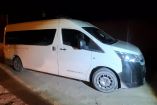 Camioneta blanca localizada en SLP en búsqueda de guanajuatenses