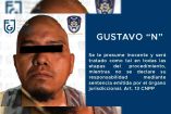 Gustavo 'N' fue captado por las cámaras de seguridad del negocio cuando arrastraba el cadáver de la víctima