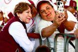 Delfina Gómez, candidata a gobernadora del Estado de México por MORENA