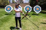 La arquera mexicana Ángela Ruiz 