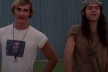 Matthew McConaughey y Rory Cochrane en película Dazed and confused
