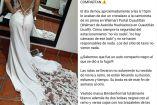 vestido de novia robado