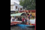 Un grupo de jóvenes fue agredido en trajineras de Xochimilco