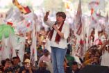 Arrasa Delfina Gómez en el Edomex. En un fin de semana más de 250 mil personas abarrotan sus mitines